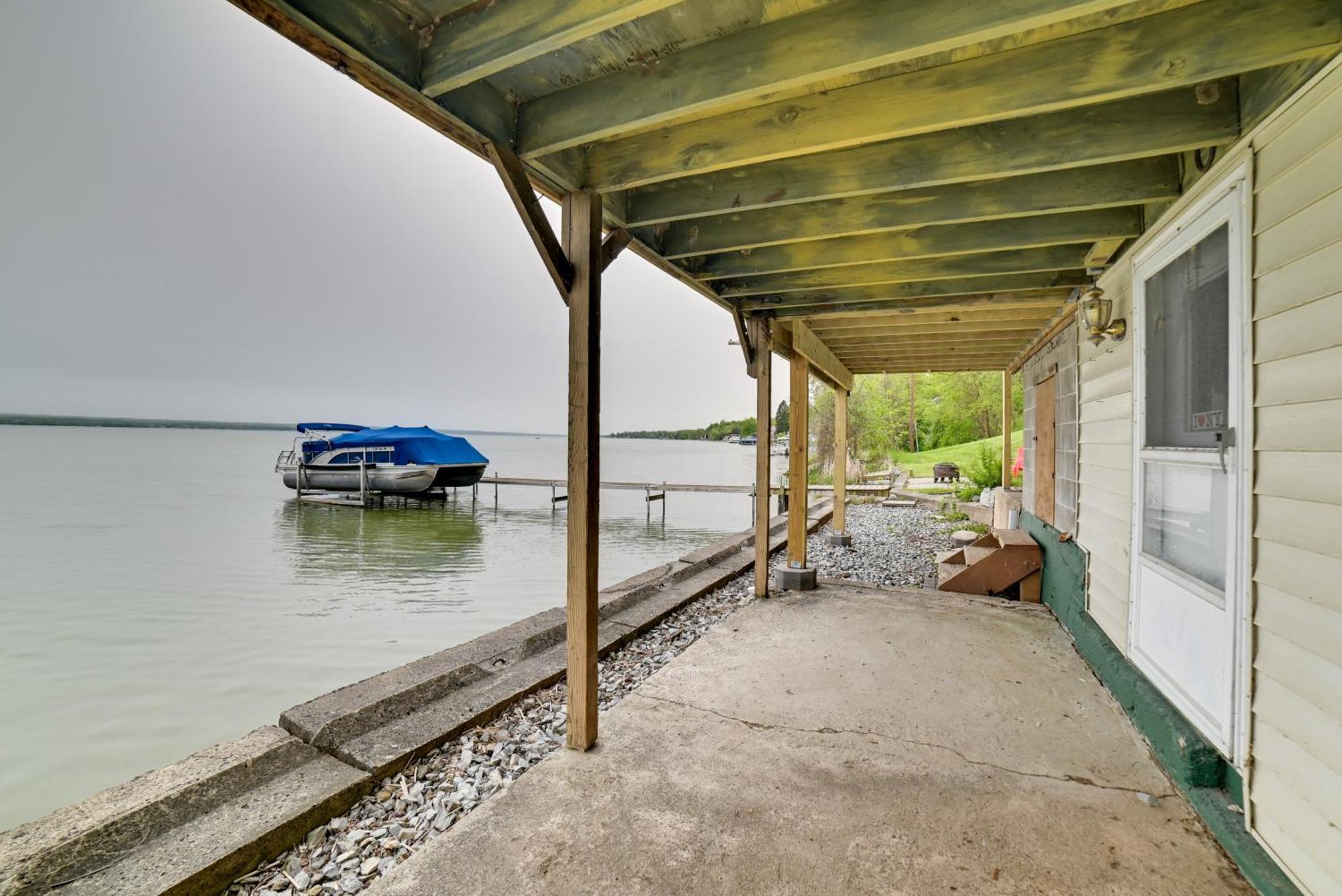 Cayuga Lake Retreat In Seneca Falls With Dock! Exterior photo